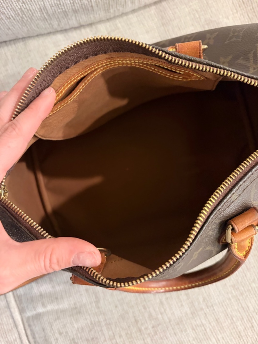 Louis Vuitton canvas Monogram speedy 30 - Picture 10 of 13